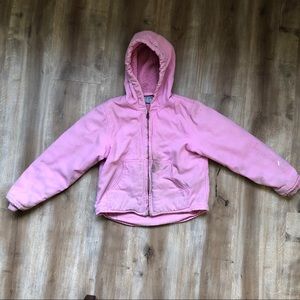 Girls pink Carhartt jacket